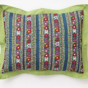 Anthropologie Wildfield King Sham Set (Set of 2)